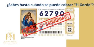 Si eres de los que no sabes hasta cuando se puede cobrar "El Gordo" de Lotería de Navidad, te desvelaremos la fecha de caducidad de tus décimos y algunos datos curiosos.