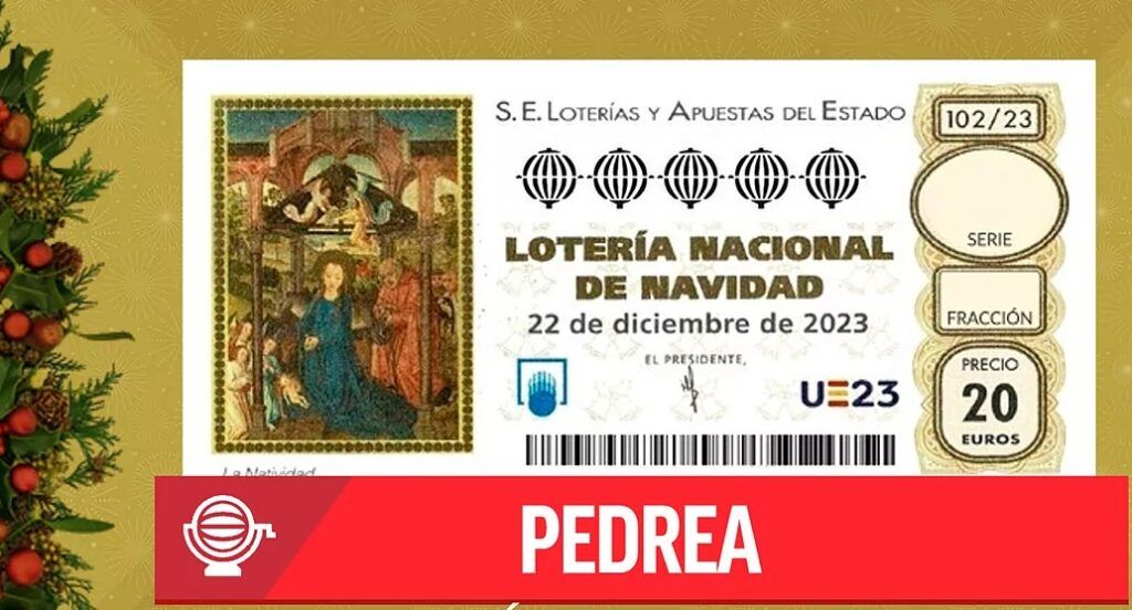 pedrea lotería de navidad 2